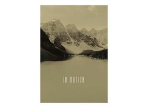 4055065154959 - KOMAR Poster Word Lake In Motion Sand Bilder Kinderzimmer Schlafzimmer Wohnzimmer Gr B H 40 cm x 50 cm Natur 1 St bunt Poster