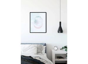 4055065156809 - KOMAR Poster Tessera Glacies Bilder Kinderzimmer Schlafzimmer Wohnzimmer Gr B H 50 cm x 70 cm Formen-Kunst 1 St bunt Poster