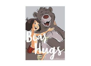 4055065160394 - KOMAR Poster Bear Hug Bilder Kinderzimmer Schlafzimmer Wohnzimmer Gr B H 30 cm x 40 cm Disney 1 St bunt Poster