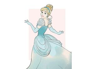 4055065160400 - KOMAR Poster Cinderella Beauty Bilder Kinderzimmer Schlafzimmer Wohnzimmer Gr B H 50 cm x 70 cm Disney 1 St bunt Poster