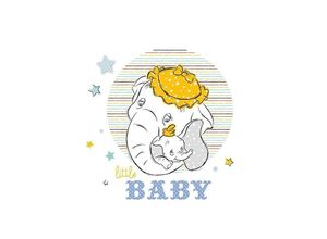 4055065160820 - KOMAR Poster Dumbo Little Baby Bilder Kinderzimmer Schlafzimmer Wohnzimmer Gr B H 50 cm x 70 cm Disney 1 St bunt Poster