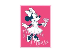 4055065161438 - KOMAR Poster Minnie Mouse Girlie Bilder Kinderzimmer Schlafzimmer Wohnzimmer Gr B H 40 cm x 50 cm Disney 1 St rot Poster