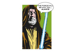 4055065163340 - Bild »Star Wars Classic Comic Quote Obi Wan« Star Wars (1 St) Wandbild zur Dekoration im Kinderzimmer - ohne Rahmen 4055065163340 - Bild »Star Wars Classic Comic Quote Obi Wan« Star Wars (1 St) Wandbild zur Dekoration im Kinderzimmer - ohne Rahmen