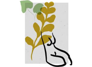 4055065176104 - Wandbild »Femme du paradis« (1 St) Deutsches Premium-Poster Fotopapier mit seidenmatter Oberfläche und hoher Lichtbeständigkeit Für fotorealistische Drucke mit gestochen scharfen Details und hervorragender Farbbrillanz