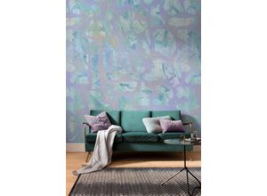 4055065200564 - Fototapete KOMAR Digitaldruck Vlies - Opal Waters - Größe 400 x 250 cm bunt (lilablau) Rollen Vlies Tapeten Wohnzimmer Schlafzimmer