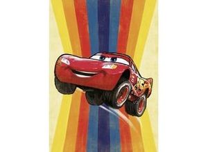 4055065410550 - Fototapete »Cars Jump« glatt Comic Retro bedruckt mehrfarbig BxH 200x280 cm bunt