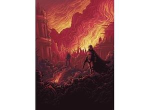 4055065410710 - Fototapete »Star Wars First Order Purge« glatt Comic Retro bedruckt mehrfarbig BxH 200x280 cm braun|rot|schwarz