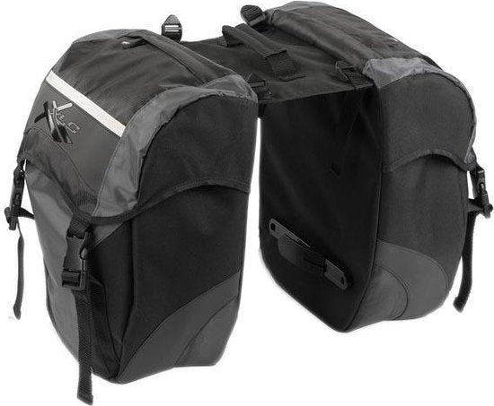 4055149161255 - Xlc Double Bag Carry More 30l Tragetaschen Schwarz