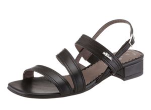 4055163472054 - Große Größen sOliver RED LABEL Riemchensandalette schwarz Gr40