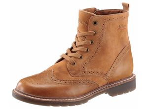 4055163582098 - Große Größen sOliver RED LABEL Schnürboots braun Gr37