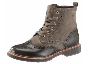 4055163582234 - Große Größen sOliver RED LABEL Schnürboots khaki Gr40