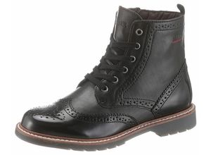 4055164112737 - Große Größen Schnürboots schwarz Gr36