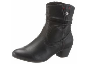 4055164116872 - Große Größen Cowboy Stiefelette schwarz Gr38