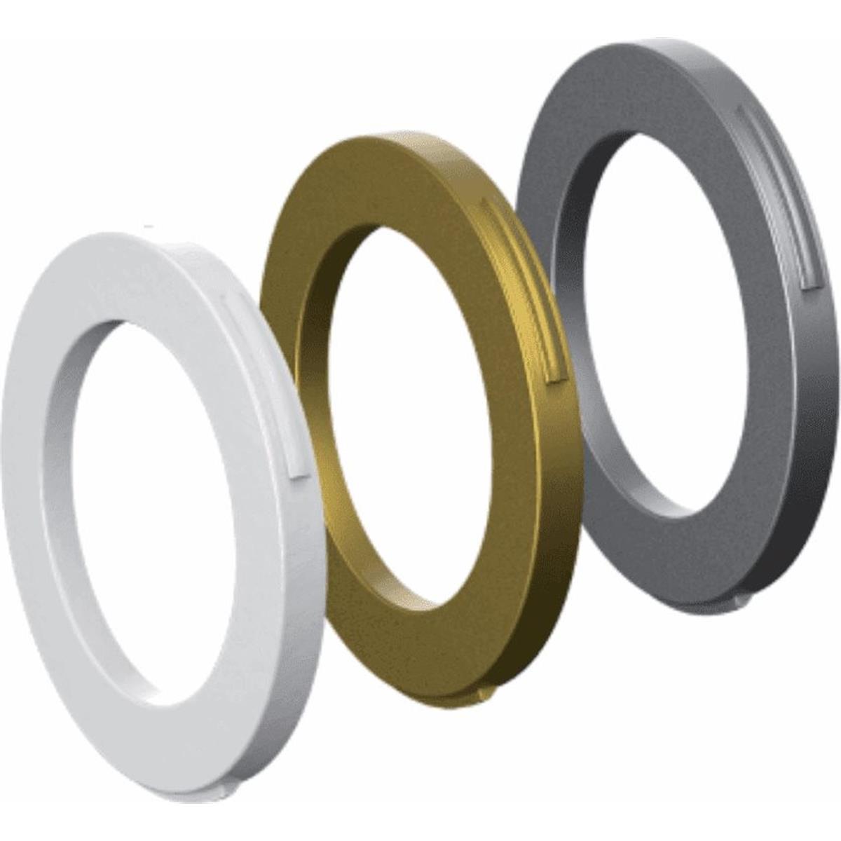 4055184022573 - 4 Kolben Bremszangen Abdeckungen Set - 12 Teile Weiß Gold Schwarz 4055184022573 - 4 Kolben Bremszangen Abdeckungen Set - 12 Teile Weiß Gold Schwarz