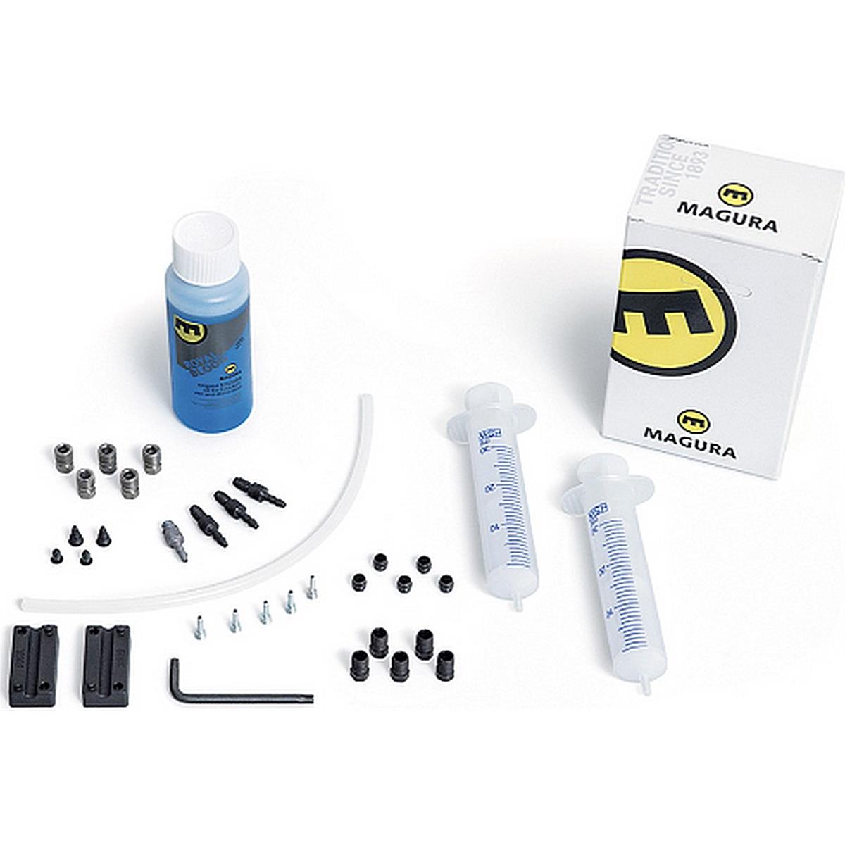 4055184039649 - Komplettes Technik-Service-Kit für Scheibenbremsen und Bremsbeläge mit Royal Blood Öl Spritzen Torx T25 Schlüssel und Zubehör