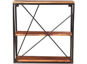 4055195128301 - Wandregal TOM TAILOR T-NEST SHELF WALL MEDIUM Regale Gr B H 60 cm x 62 cm 2 St schwarz (schwarz natur) Hängeregal Wandregal Hängeregale Regale mittelgroßes Wandregal gut mit anderen Größen der Serie kombinierbar