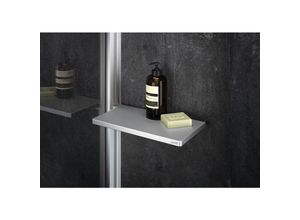 4055288216205 - Select + Shelf Regal zur Montage an Wandprofil ohne Bohren Silber matt (SL2101087) - Hüppe