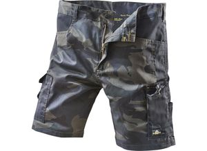 4055316409142 - Shorts camouflage Gr 48 - grün - Uncle Sam