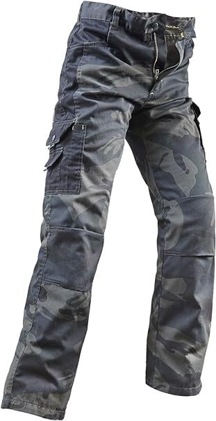 4055316409333 - Bundhose oliv camouflage Gr 48 - grün - Uncle Sam