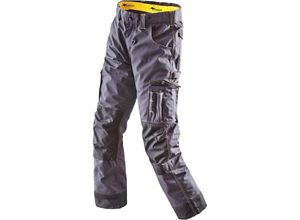 4055316470029 - Bundhose anthrazit gelb Gr 50 - blau