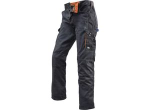 4055316520977 - Bundhose schwarz marine orange Gr 52 - schwarz - Uncle Sam