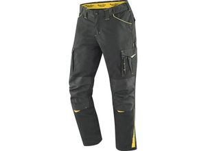4055316626556 - Bundhose schwarz gelb Gr 60 - schwarz - Uncle Sam