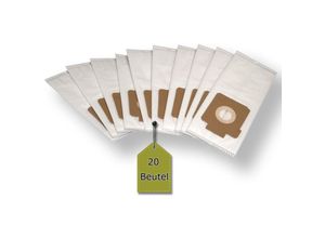 4055323362072 - 20 Staubsaugerbeutel kompatibel mit HOOVER DV70 DV00 100 Diva 20 Staubbeutel + 4 Motor-Filter ähnlich Original Staubsaugerbeutel HOOVER DV…