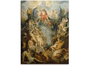 4055327091459 - Wandbild ARTLAND Das große Jüngste Gericht 1617 Bilder Gr B H 90 cm x 120 cm Leinwandbild Religion 1 St bunt Bild Poster Bilder als Leinwandbild Wandaufkleber oder in versch Größen