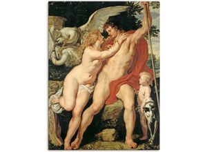 4055327123303 - Wandbild ARTLAND Venus und Adonis Um 1610 Bilder Gr B H 90 cm x 120 cm Leinwandbild Paar 1 St bunt Bild Poster Bilder als Leinwandbild Wandaufkleber oder in versch Größen