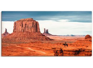 4055327309356 - Wandbild ARTLAND Colorado - Utah Monument Valley Bilder Gr B H 100 cm x 50 cm Leinwandbild Amerika 1 St braun Bild Kunstdruck Kunstdrucke Bilder als Leinwandbild Wandaufkleber oder Poster in versch Größen