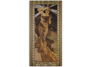 4055327682626 - Wandbild ARTLAND Sterne Der Morgenstern Bilder Gr B H 75 cm x 150 cm Leinwandbild Frau 1 St beige (naturfarben) Bild Leinwandbild Kunstdrucke Bilder als Leinwandbild Wandaufkleber oder Poster in versch Größen