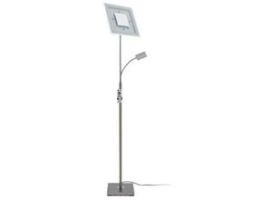 4055334196734 - LED-Deckenfluter eckig Stehleuchte Standlampe h 18 m Fernbedienung - Lux