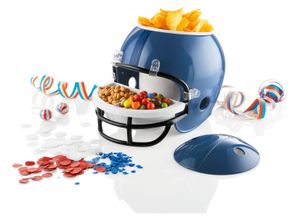 4055334758758 - ERNESTOÂ® Snackhelm Football-Helm-Optik herausnehmbare BehÃ¤lter (rot) - B-Ware Transportschaden Kosmetisch