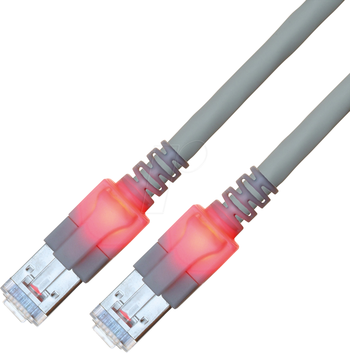 4055516016348 - RJ45 Patchkabel SACON CAT6 S FTP Lichtidentifikation LSOH grau 50 m