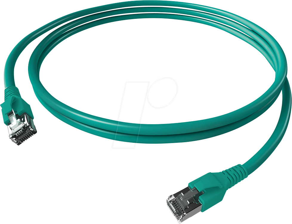 4055516089854 - CP1KTBTBT0010 - Cat6a Patchkabel S FTP FlexBoot türkis 1 m