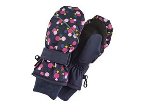 4055579218208 - - Fäustlinge PUNKTE mit Klett in marine Gr92 98