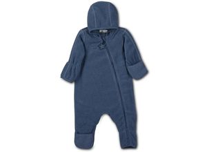 4055579343580 - - Fleece-Overall STERNCHEN in tintenblau Gr80