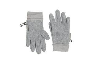 4055579434646 - - Fleece-Handschuhe COSY in hellgrau melange Gr140