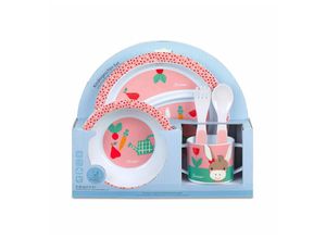 4055579550599 - Kindergeschirr-Set ESEL EMMILY 5-teilig in rosa