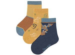 4055579616493 - - Socken DRAGON 3er Pack in marine Gr23-26