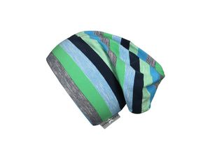 4055579943520 - - Beanie MULTI in marine grün Gr51