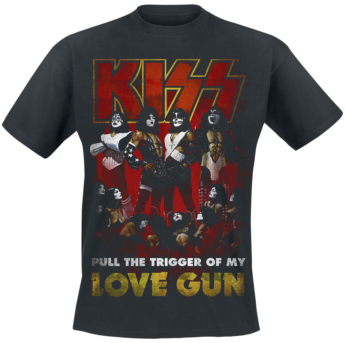 4055585241443 - Love Gun T-Shirt schwarz in S