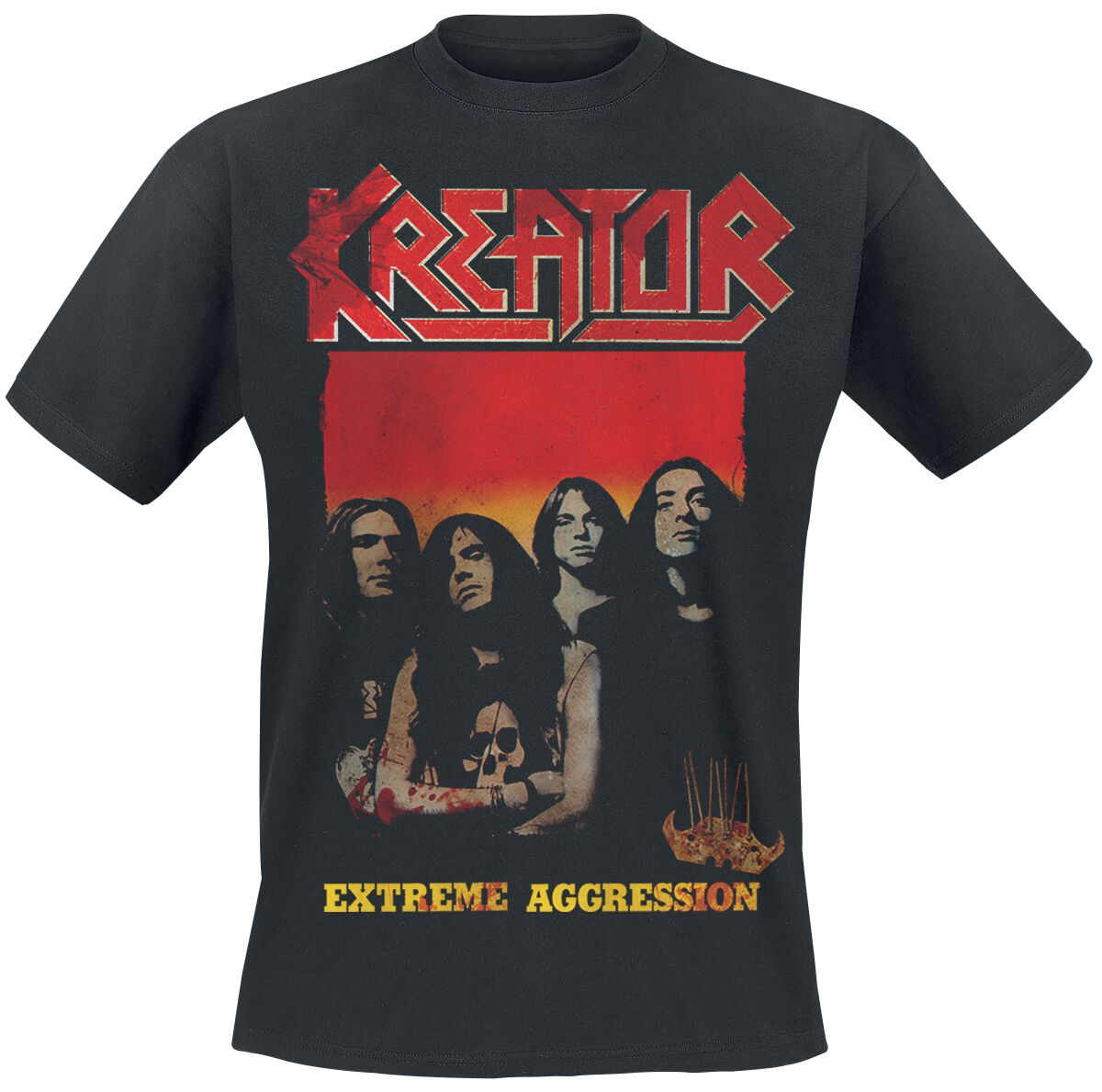 4055585247872 - Extreme aggression T-Shirt schwarz in S