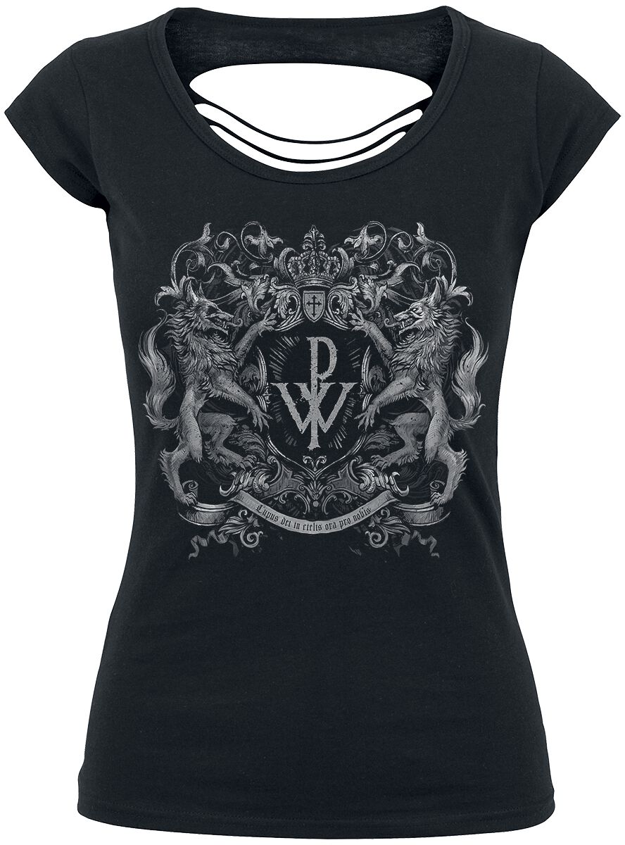 4055585258618 - Crest T-Shirt schwarz in S