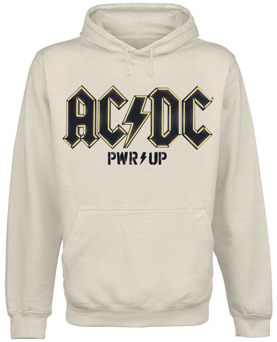 4055585388629 - AC DC PWRUP Angus Devil Kapuzenpullover beige in S