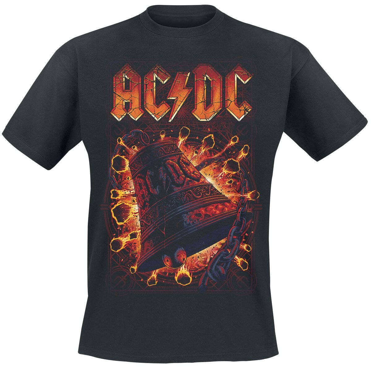 4055585413772 - AC DC Hells Bells Explosion T-Shirt schwarz in L