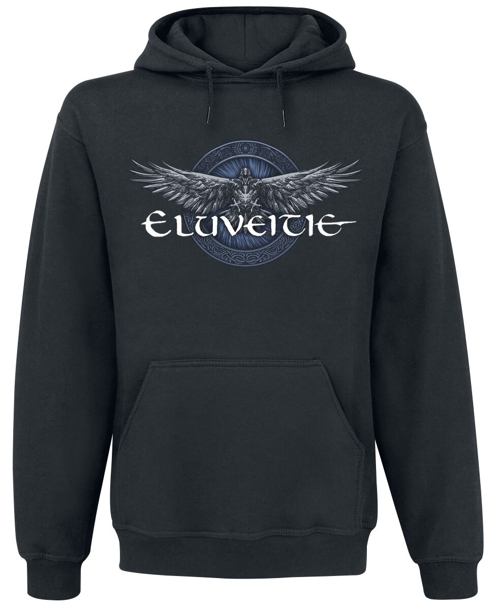 4055585476708 - Dark Raven Kapuzenpullover schwarz in S