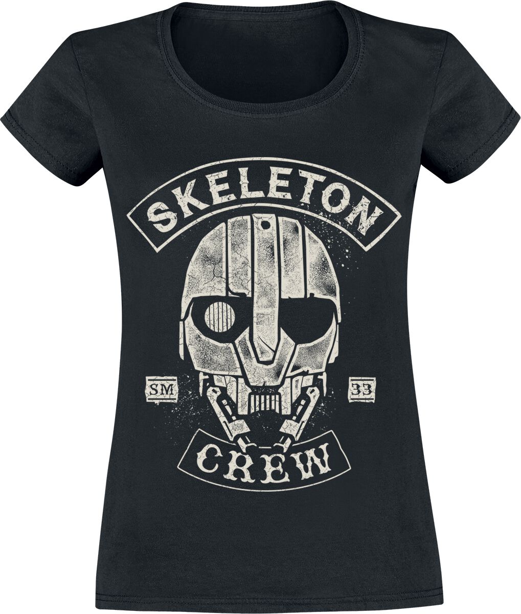 4055585532220 - Skeleton Crew - SM-33 Vintage T-Shirt schwarz in L