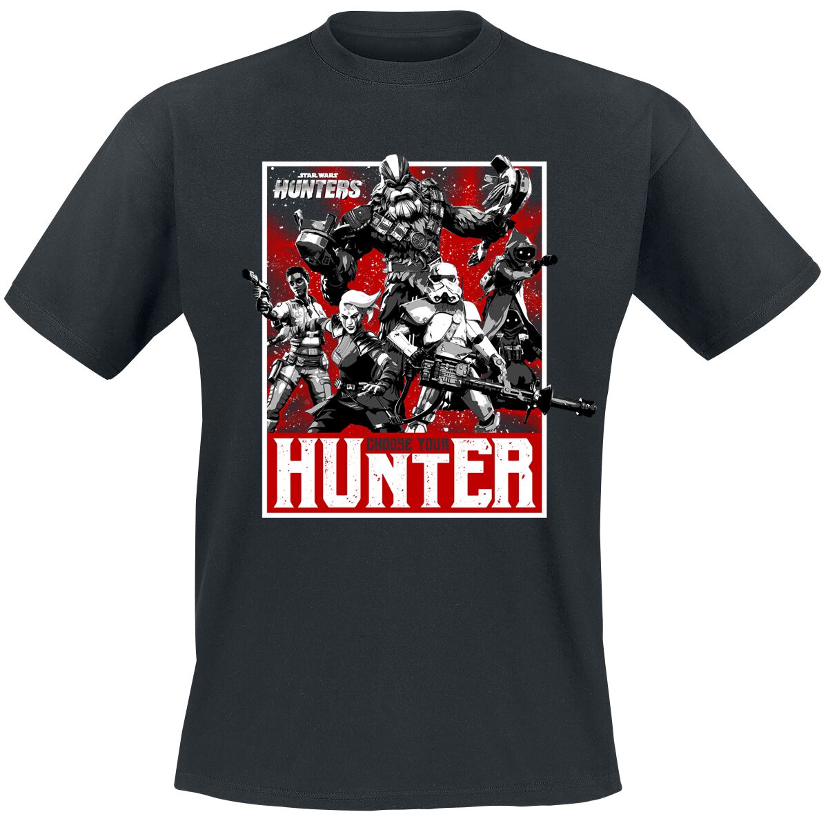 4055585533265 - Hunters - Choose Your Hunter T-Shirt schwarz in M