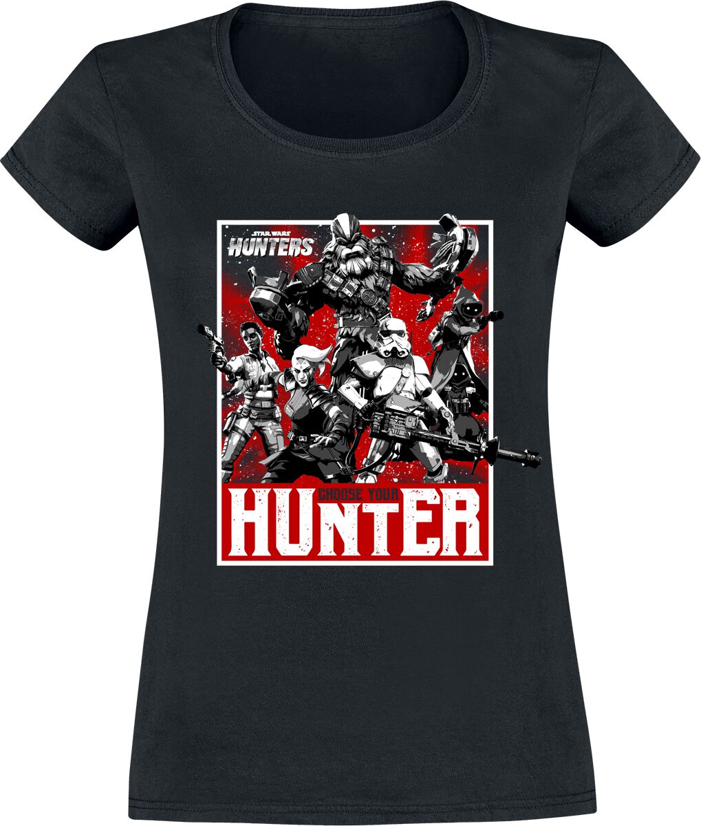 4055585539359 - Hunters - Choose Your Hunter T-Shirt schwarz in S